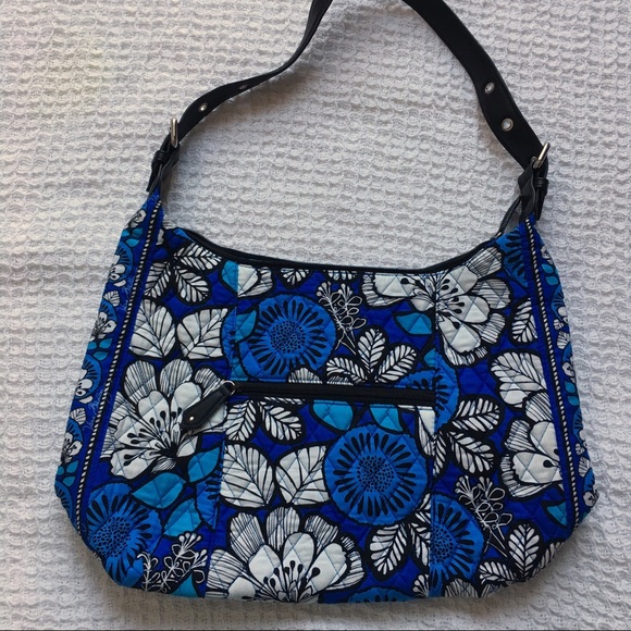 Vera Bradley Handbags - Vera Bradley Blue Bayou Shoulder Bag